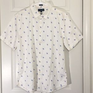 Slim fit Zebra design easy care